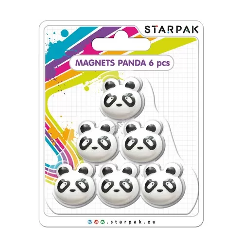 Magnesy kształtne Panda STARPAK