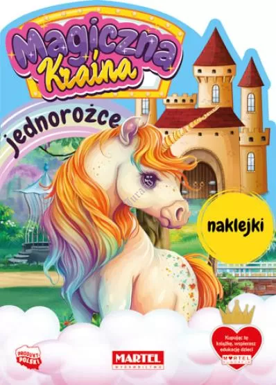 Kolorowanki Magiczna Kraina z naklejkami