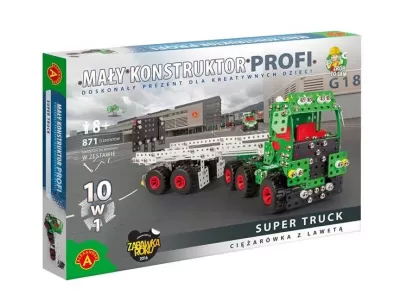 Mały Konstruktor – 10 w 1 Super Truck